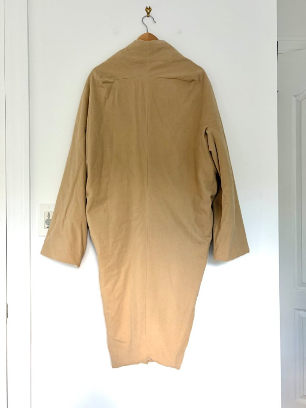 Vintage 90s Angelo Figus Padded Cotton Coat Womens 38 - Picture 8 of 16